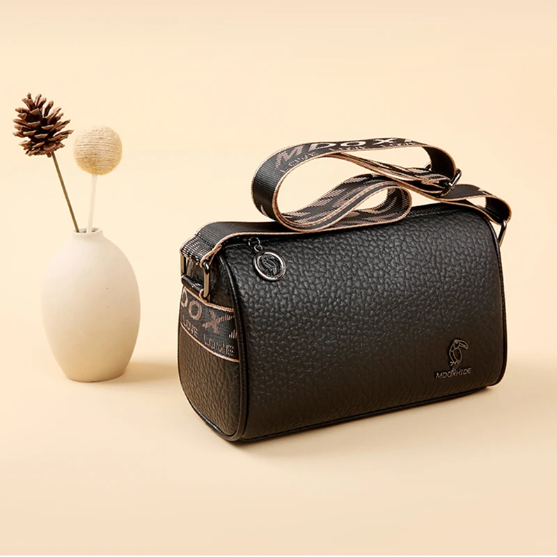 2025新款真皮女包高级牛皮小包品牌女士包包单肩斜挎包轻奢百搭包