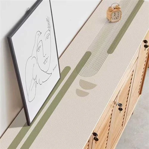 硅藻泥简约电视柜鞋柜台面垫子吸水防滑桌垫餐边柜盖布茶几桌布垫