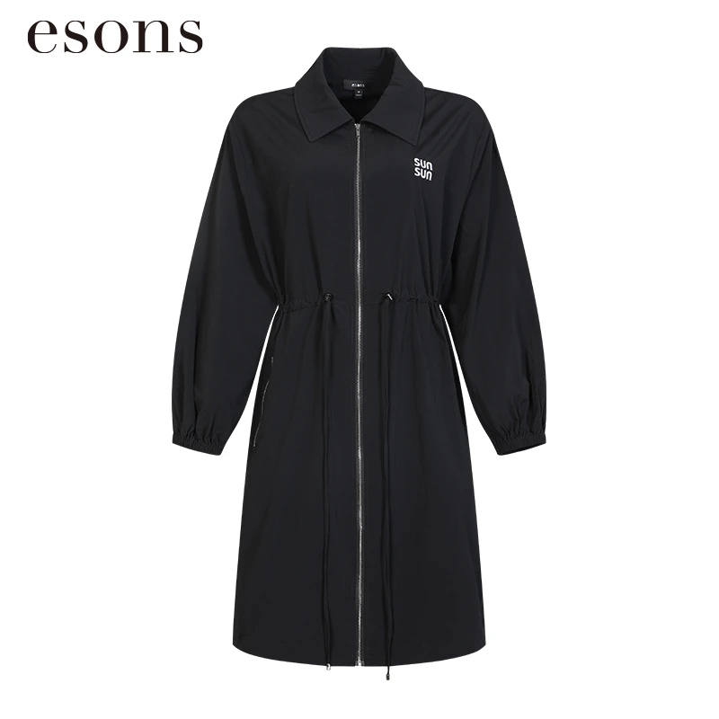 esons/爱城市收腰连衣裙过膝裙34633080