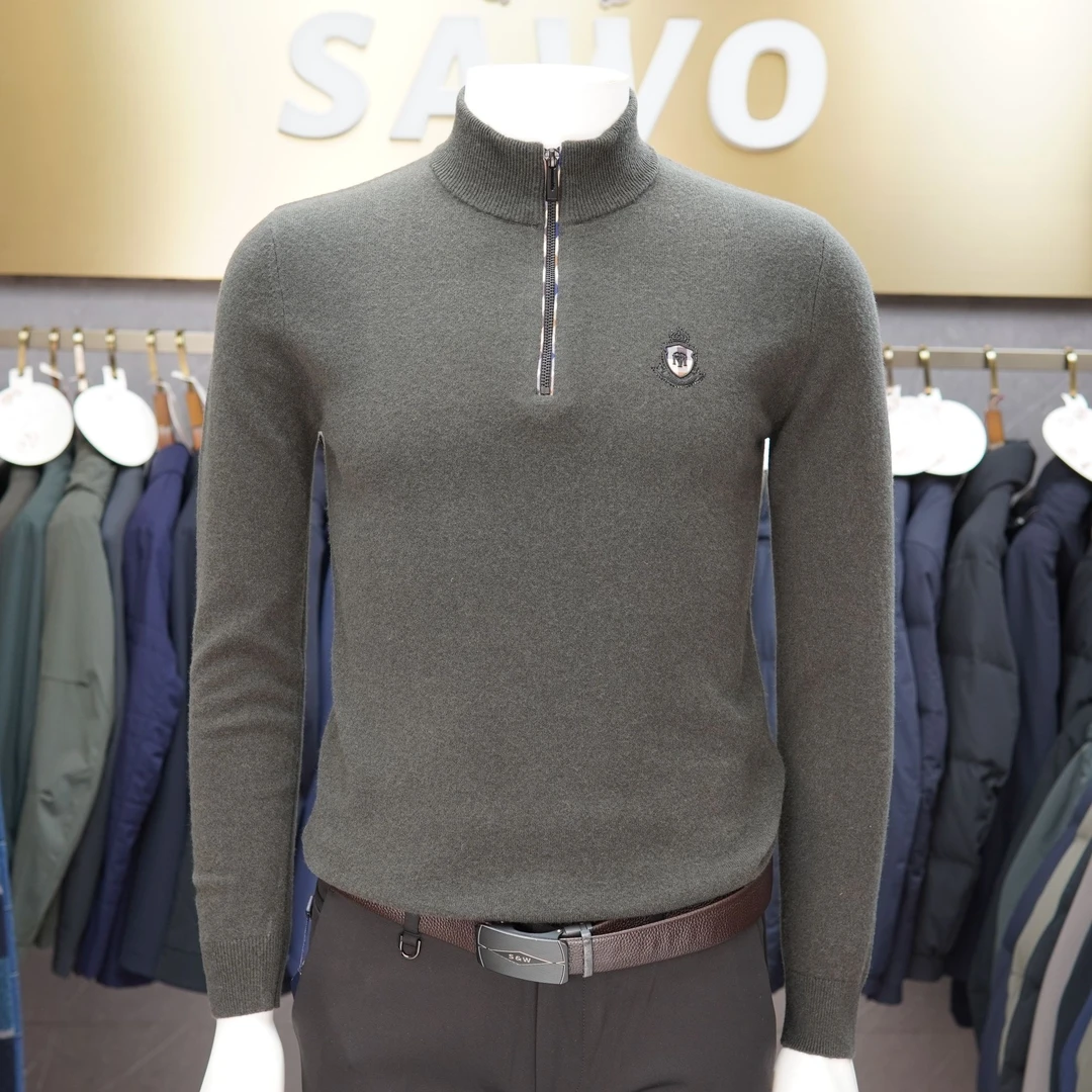 飒沃SS2292559 绿色羊毛衫