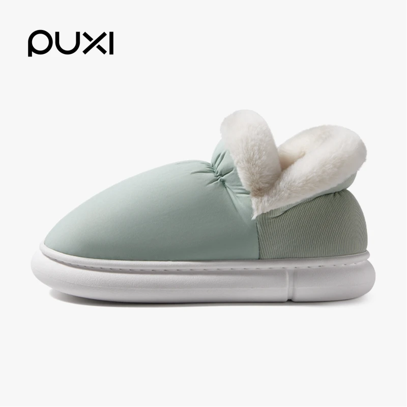 【短视频专享】朴西青春记忆厚底包跟棉鞋月子鞋冬防滑居家室内xx