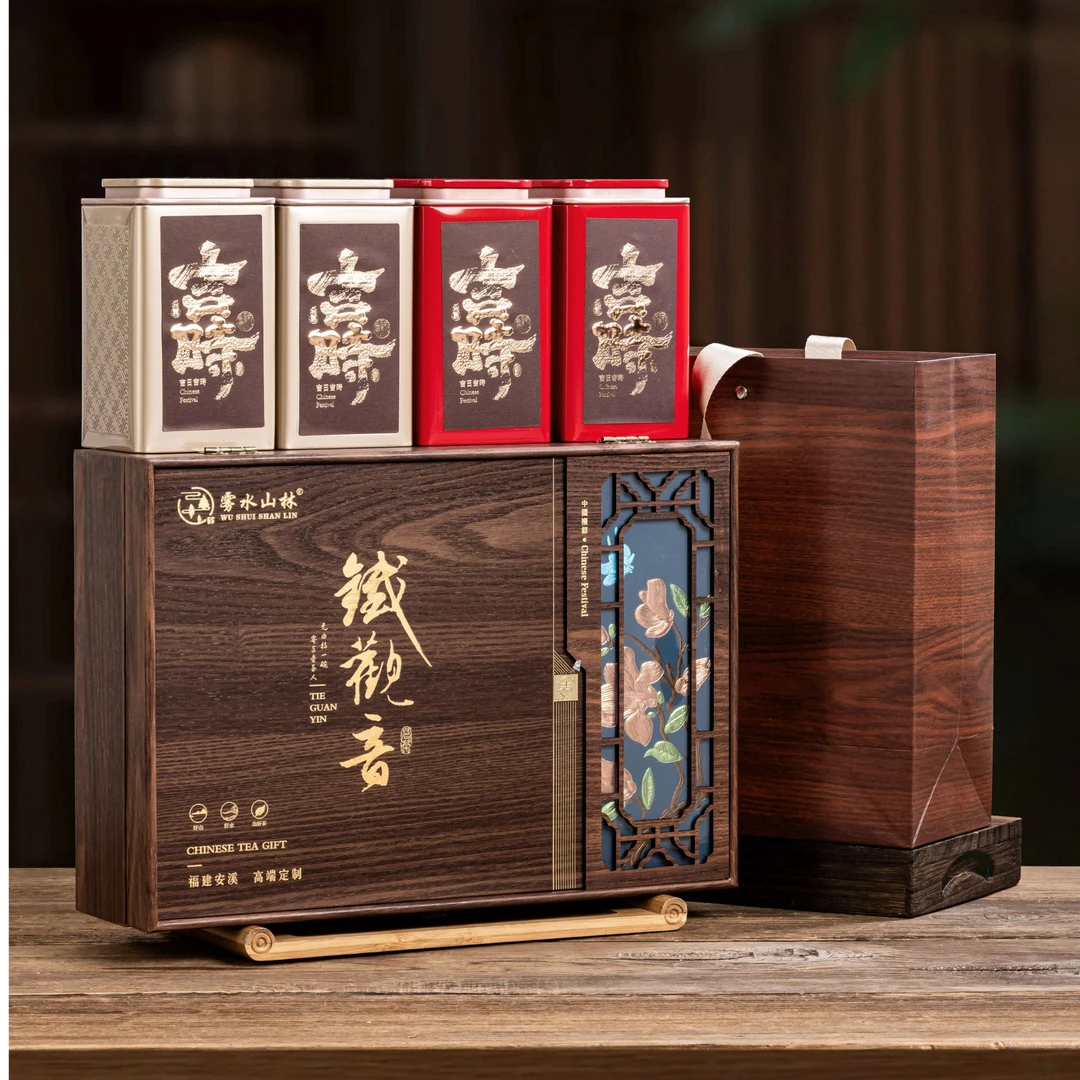 【木纹窗花】奇瑞香铁观音乌龙茶500g