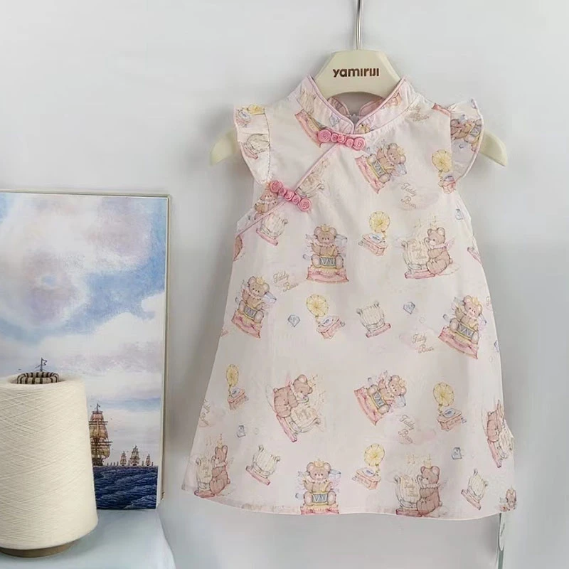 *女中小童裙子旗袍QQ016