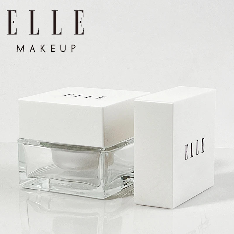 【夫夫专享】ELLE恒颜遮瑕粉底霜光缎粉霜遮瑕轻薄均匀自然服帖哑光