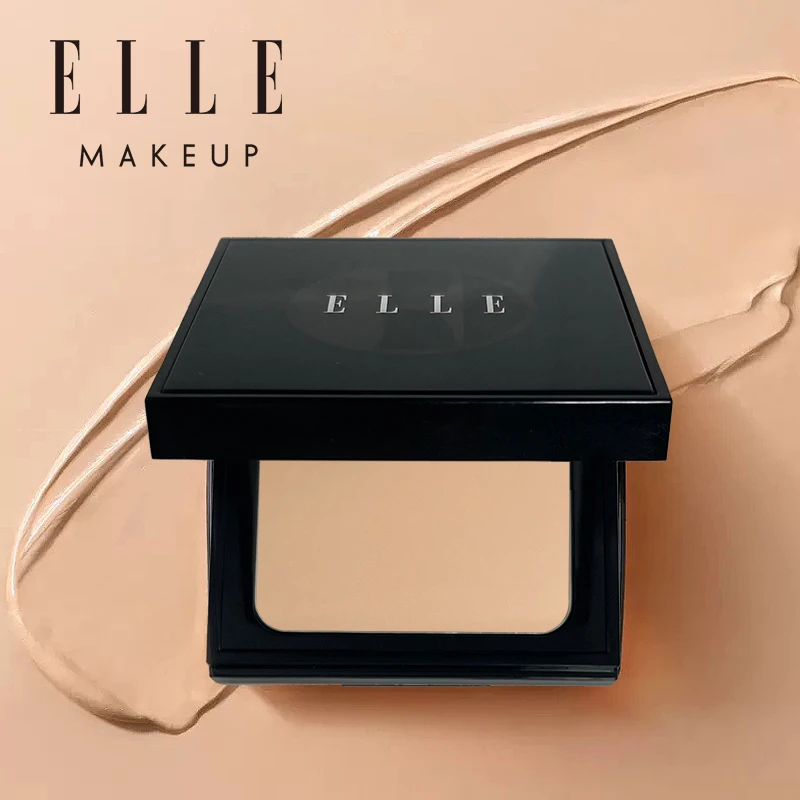 ELLE流光美肌遮瑕粉底膏轻感清透自然粉膏奶油肌五金女孩妆造