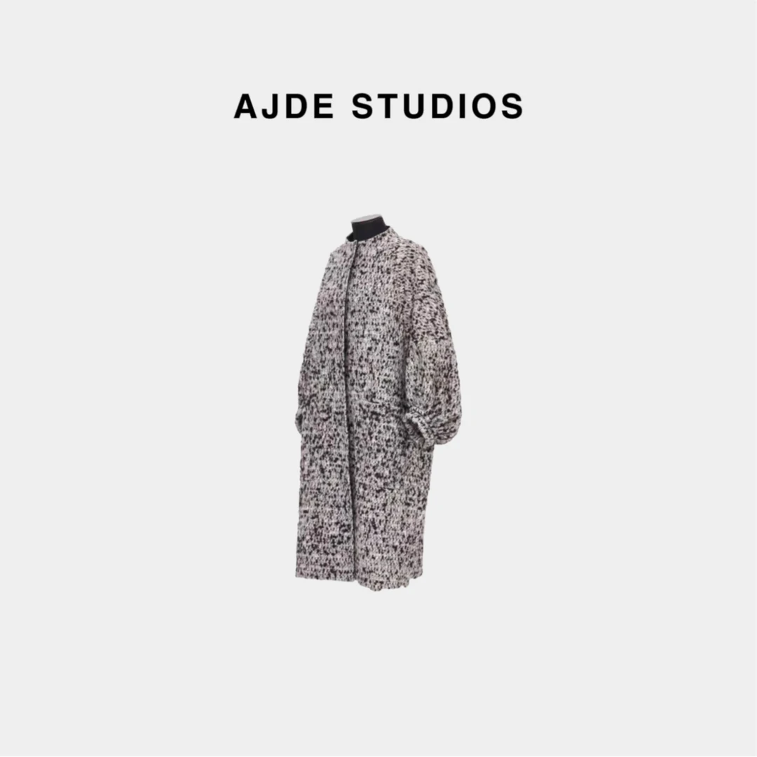 AJDE｜【年度清仓】黑标茧形大衣 01