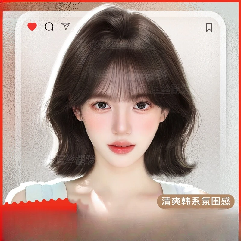 【Wendy短发】假发全头套女隐形无痕自然仿真发整顶波波头假发套