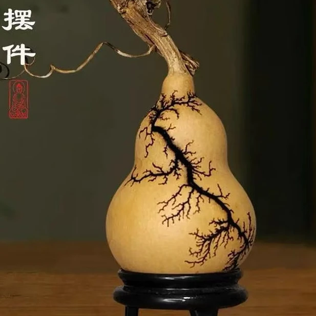 【运转福禄】电击纹葫芦摆件手把件