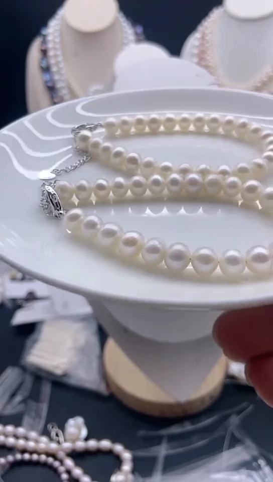 【闪购商品】淡水珍珠颈饰未镶嵌1