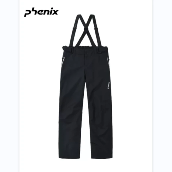 phenix菲尼克斯  男女单双板加厚加棉背带滑雪裤防风防水保暖长裤