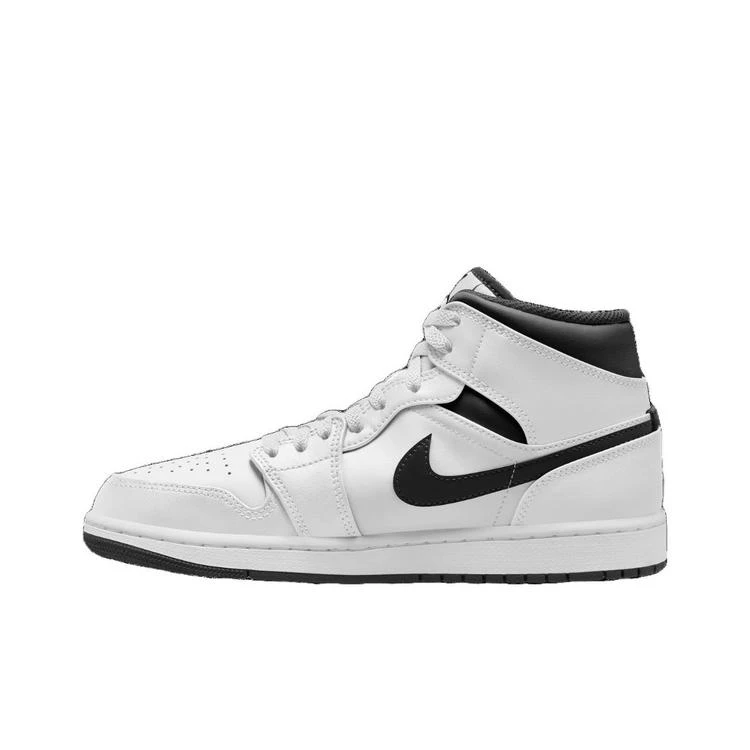 耐克AIR JORDAN黑白中帮男子百搭休闲运动休闲板鞋DQ8426-132