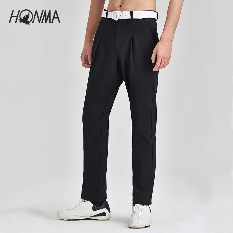 【专业高尔夫】HONMA服饰男士长裤弹力运动休闲裤HMJC800R510