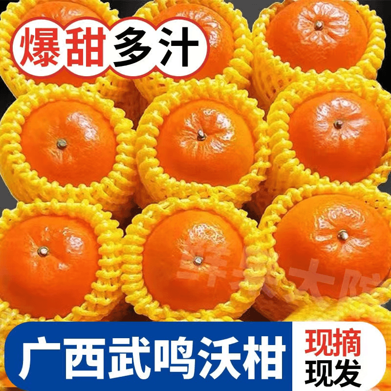 正宗广西沃柑新鲜橘子多汁皮薄成熟新采摘鲜水果应季甜蜜5/9/包邮