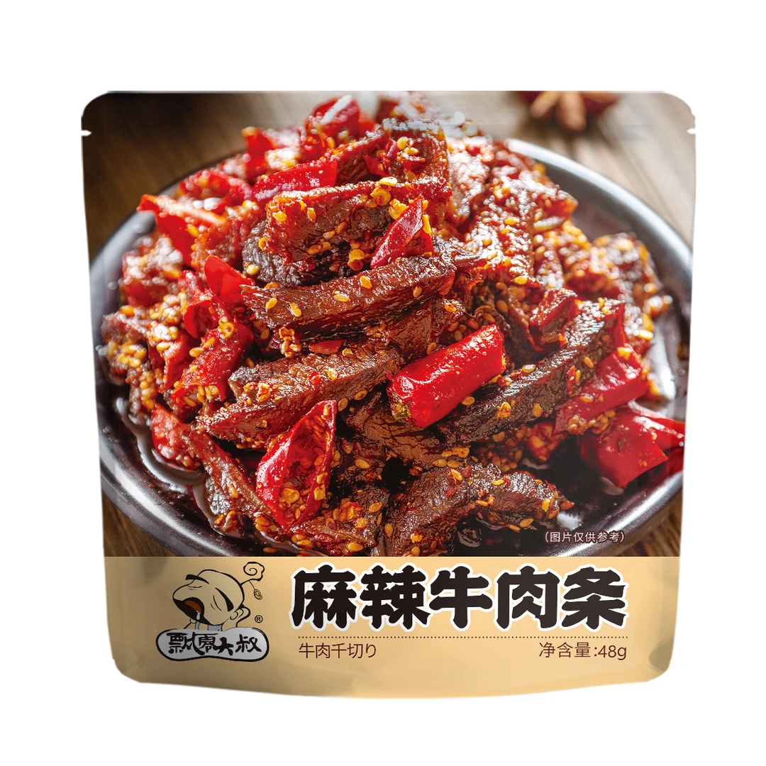 飘零大叔牛肉条麻辣味 48g*4袋