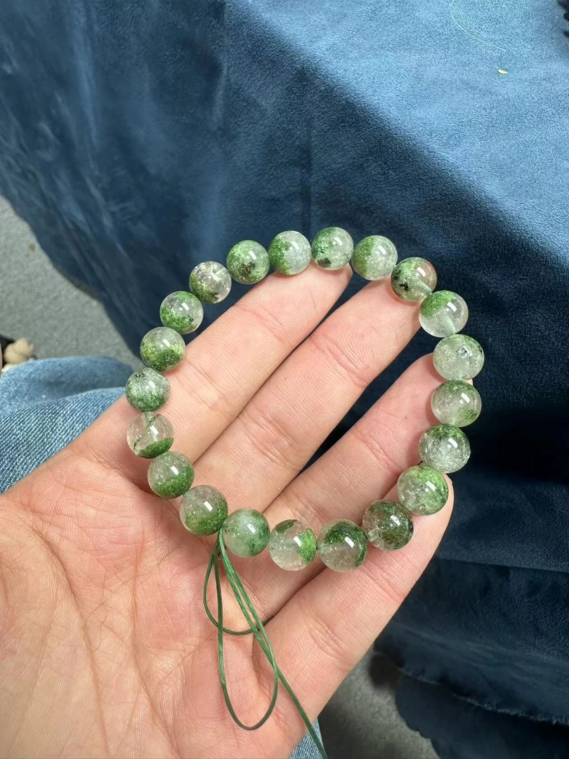 小雨专享【珍藏级】绿幽灵手串