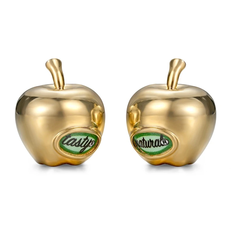 非金属亚克力耳饰 【茉舍】 Tys Grocery标签苹果耳钉 SS24ER11-595