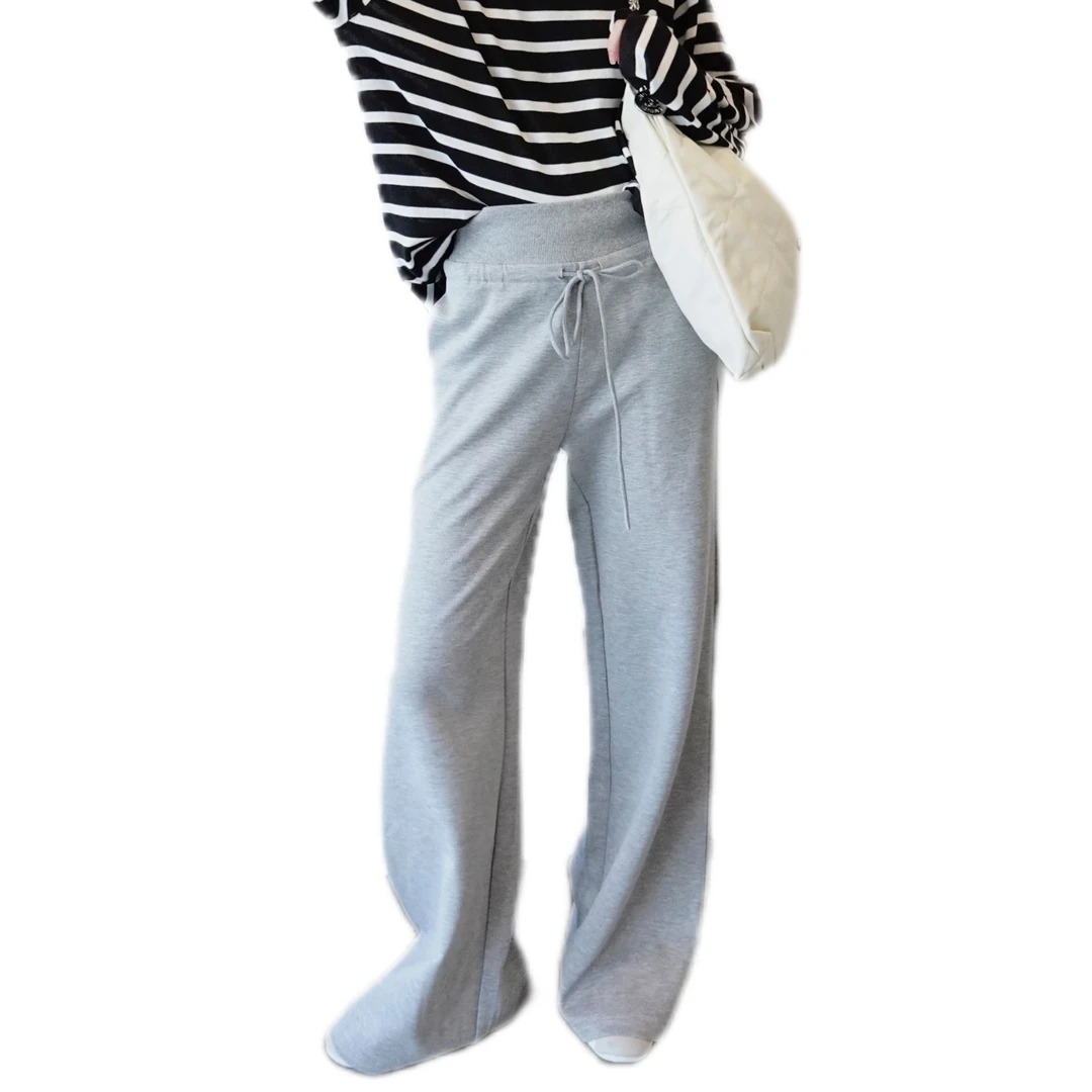 【茉舍】 GENTLE THORNS 宽腰头遮肉长裤 24SJGYWKG-760