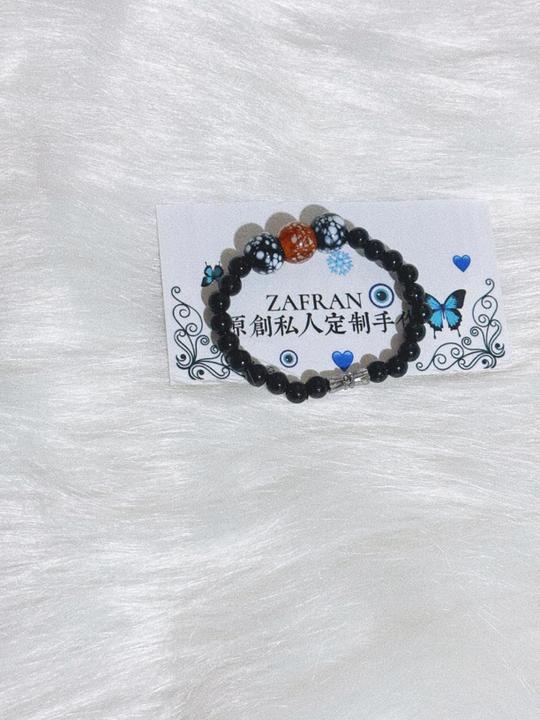 JingKozMunqak蓝眼睛恶魔之眼情侣亲子儿童款手链从乌鲁木齐发