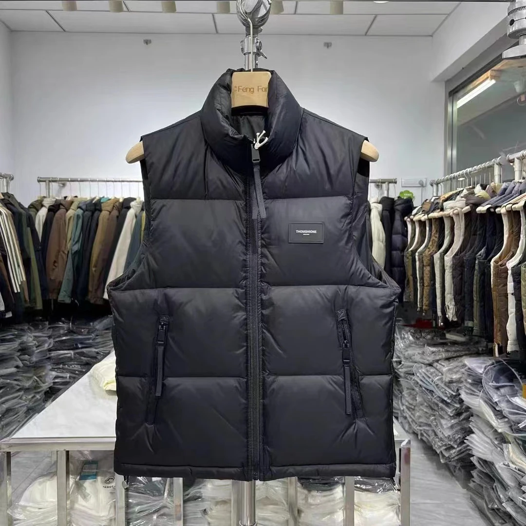 太空棉工装马甲男外穿2025加厚保暖立领背心坎肩秋冬季男款