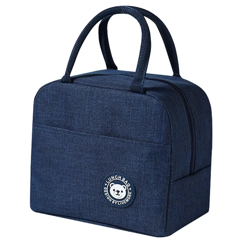 保温饭盒袋手提包午餐学生便当包上班族办公保温饭袋子保温包饭兜