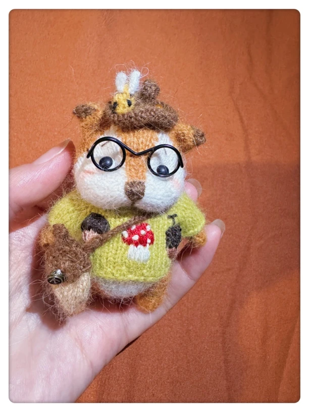 棒针玩偶，纯手工编织（直播间选款）