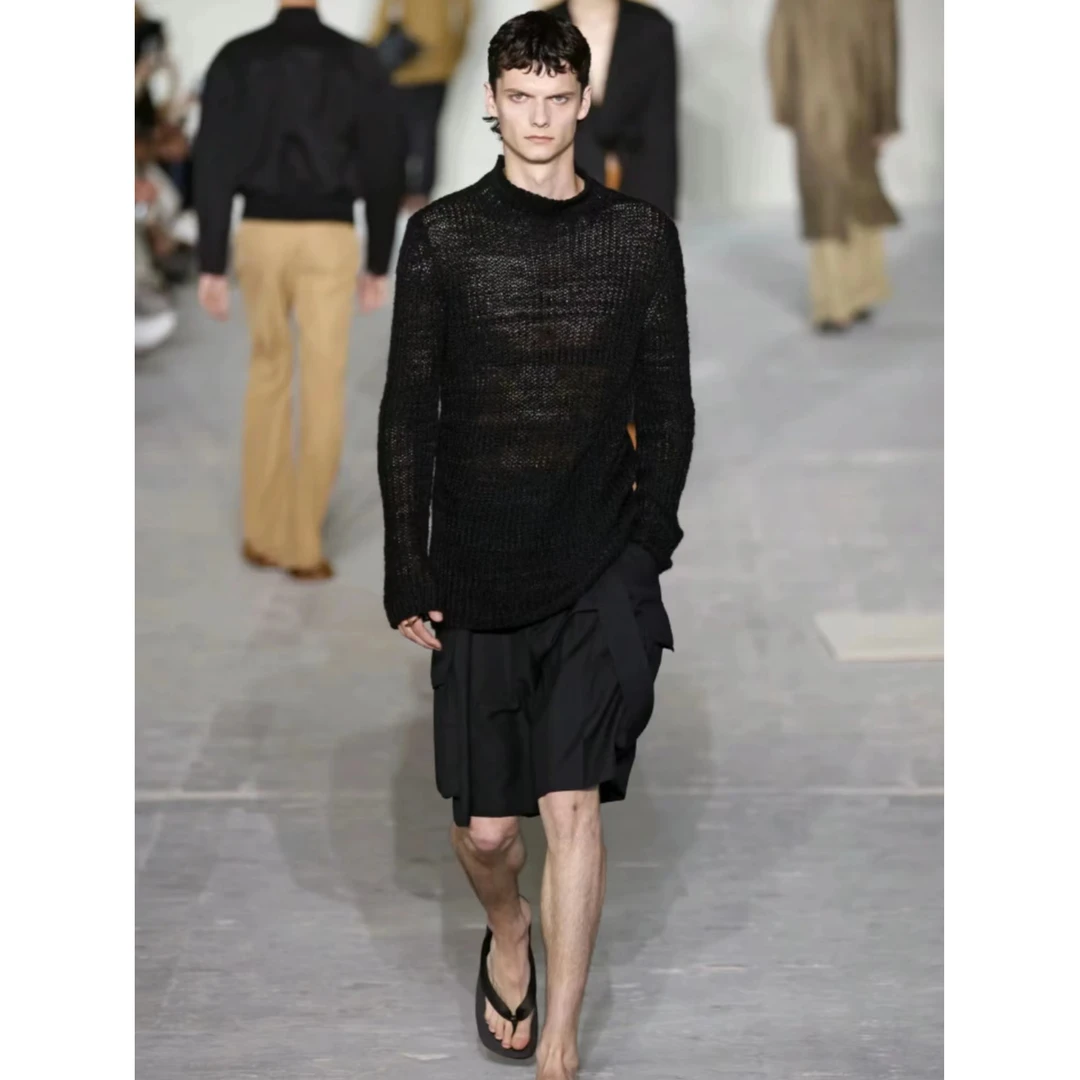 【YY奢潮】5051#潮牌时尚经典设计圆领时尚宽松短袖休闲百搭男士