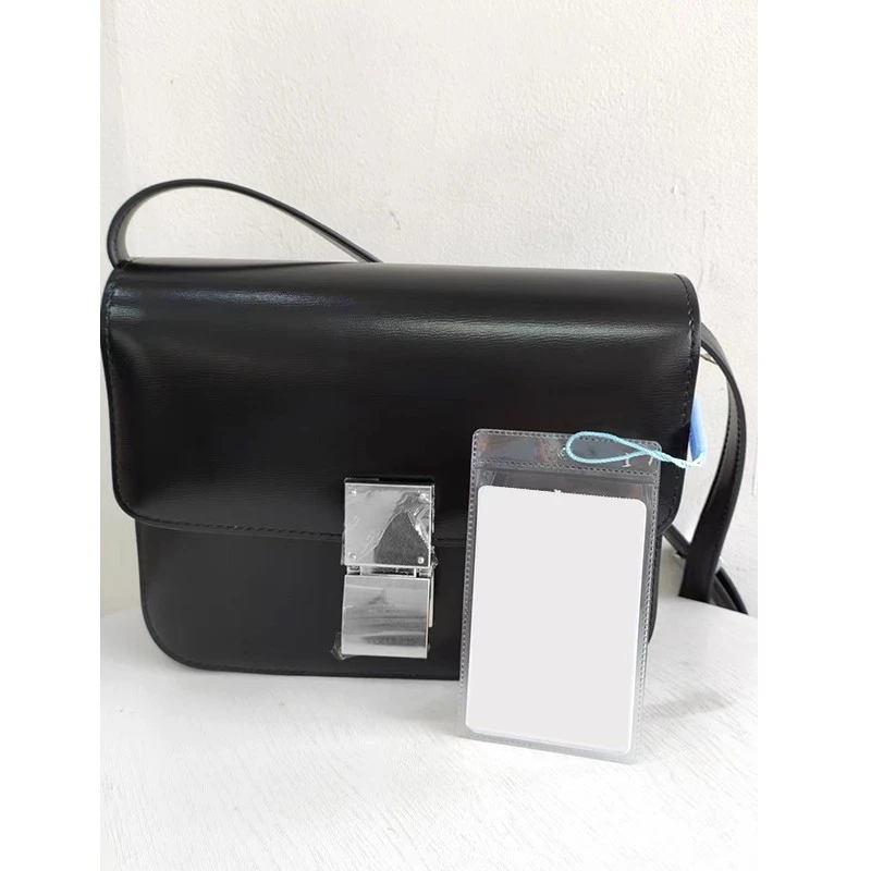 【176高货豆腐包】新品简约百搭时尚单肩轻便ins休闲女包16839黑色