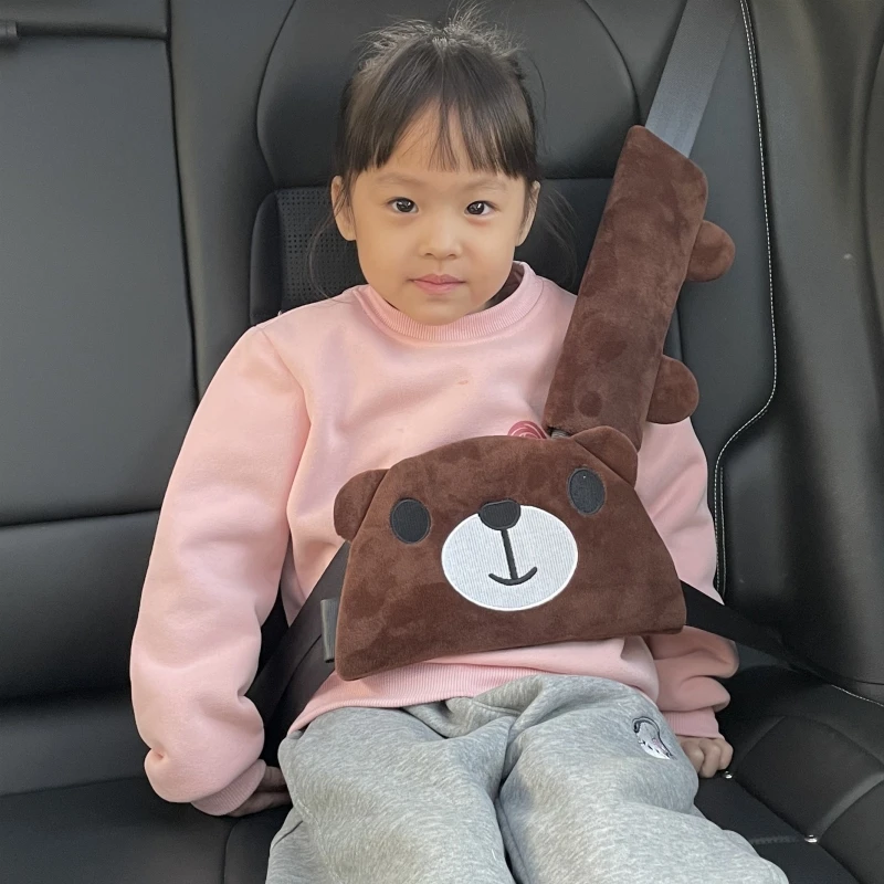 儿童安全带调节固定器汽车后排护肩套座位防勒脖宝宝座椅睡觉神器