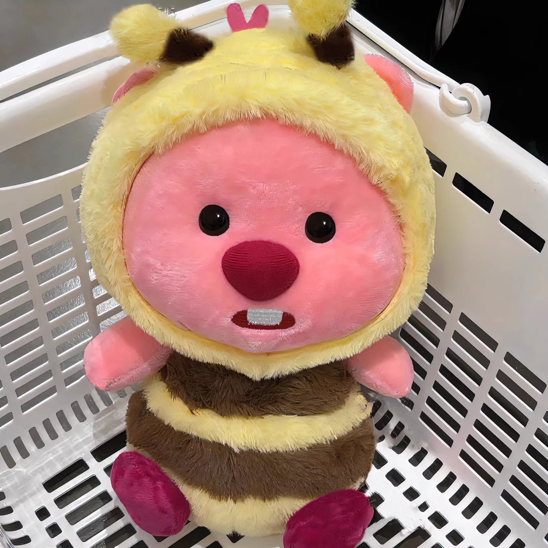 可爱海狸小鼻嘎毛绒玩具猫咪玩偶定制工厂森贝er七夕礼物送女友男