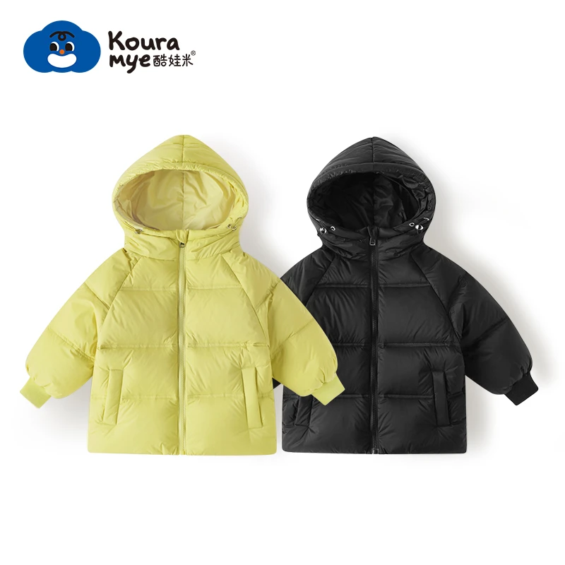 儿童90白鸭绒时尚百搭冬款童装羽绒服冬装