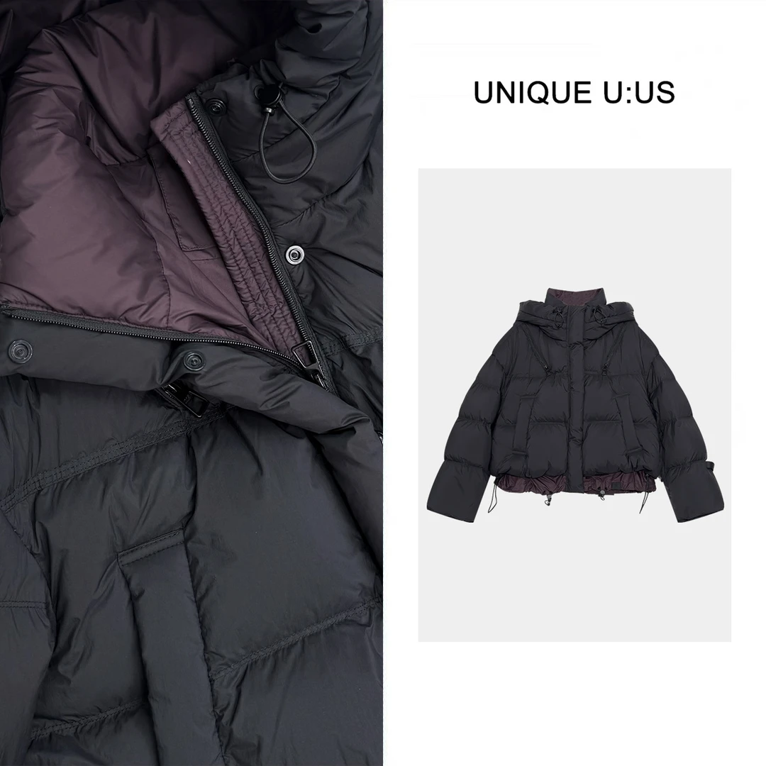 UNIQUE U:US【追风者】冬季时尚气质百搭保暖女装羽绒服-2410651