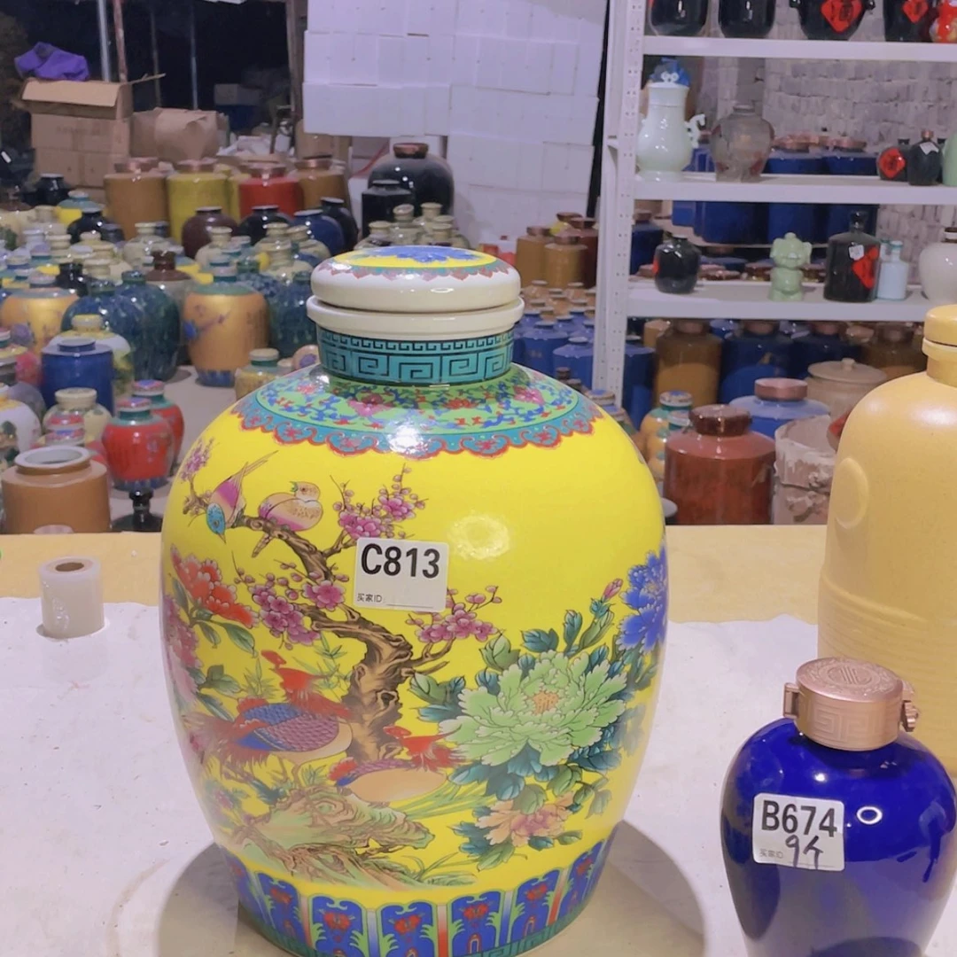 【闪购商品】陶瓷缸꧁****813二十斤的