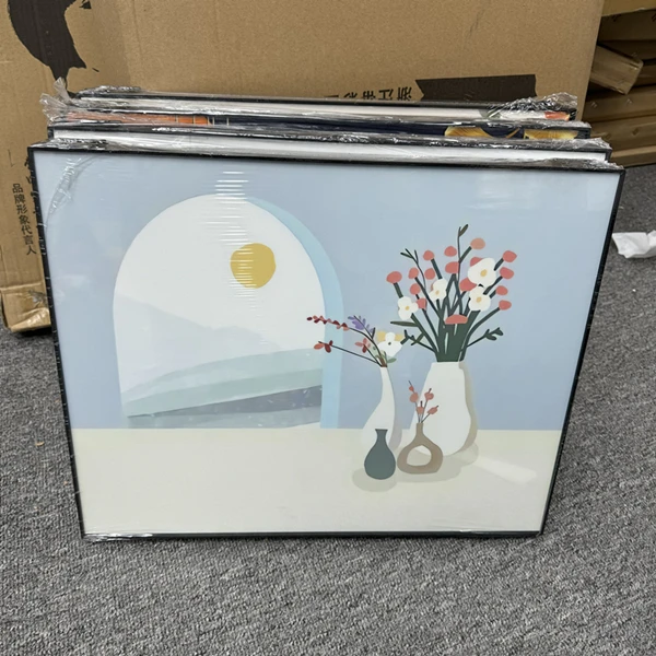 D121电表箱装饰画免打孔客厅遮挡配电箱电闸箱开关盒简约挂画