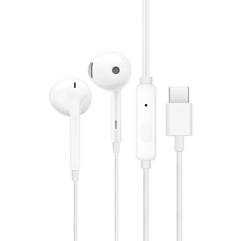 【OPPO】半入耳式耳机 MH135-5 白色 Type-C 有线耳机通用官方