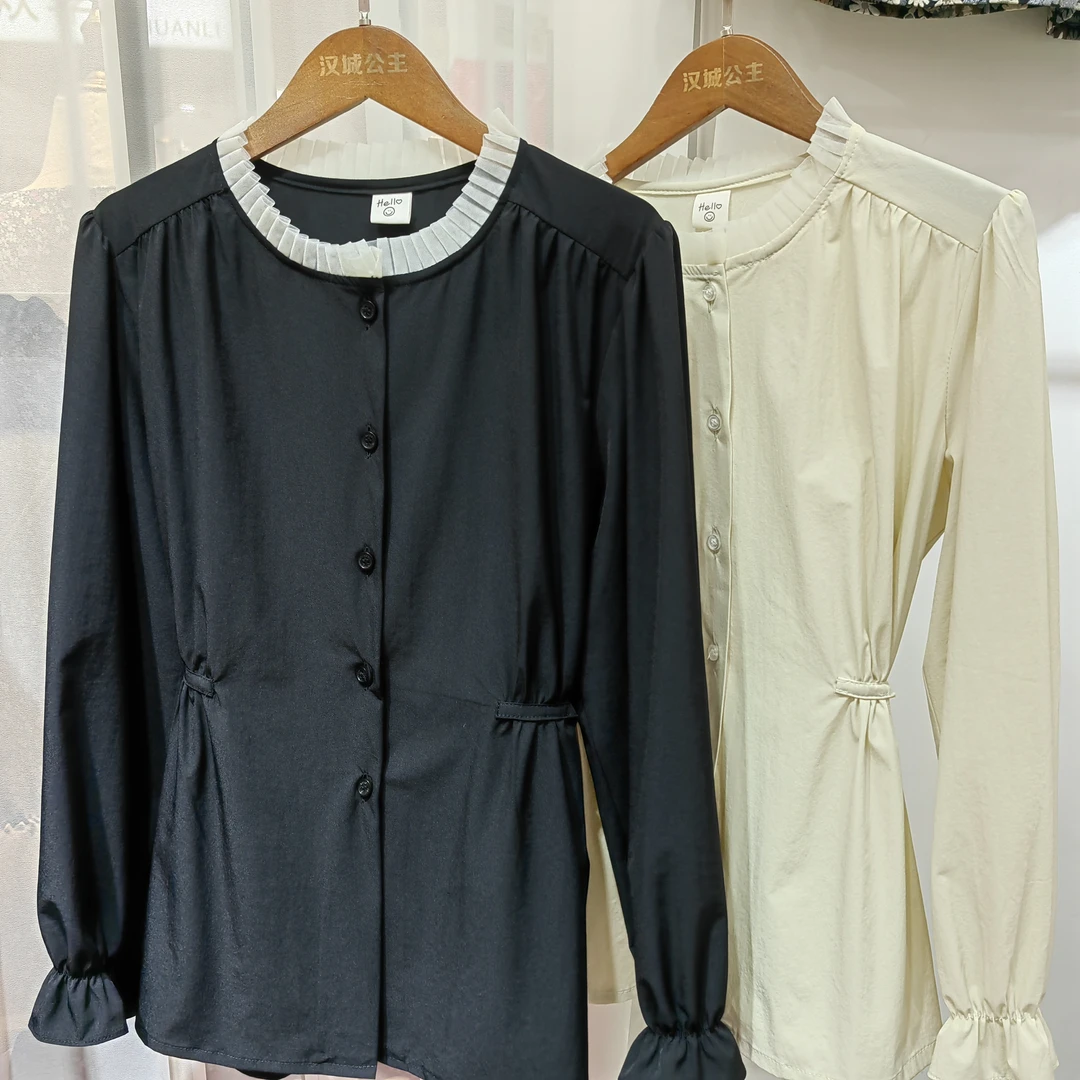 <汉城公主>掐腰速干面料小衫