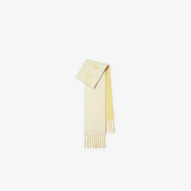 博柏利（BURBERRY）【礼物】双面徽标羊驼毛混纺围巾80972111