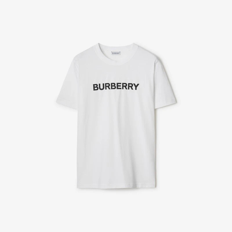 博柏利（BURBERRY）男装 徽标印花棉质T 恤衫 80553091
