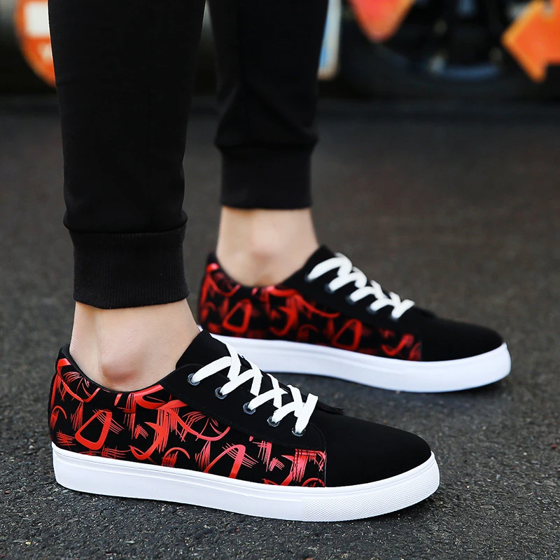 男鞋春季潮鞋2024新款男鞋子男板鞋休闲鞋男韩版潮流学生帆布鞋男