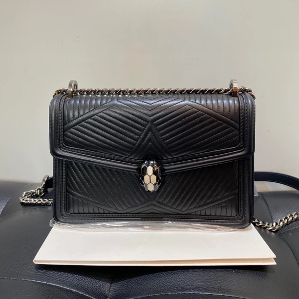 95新 BVLGARI/宝格丽 艾派尔/宝格丽链条包6551