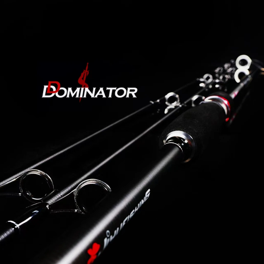 Jiyu/吉渔泛用远投路亚竿枪柄直柄双竿稍轻量高碳淡水海水通杀