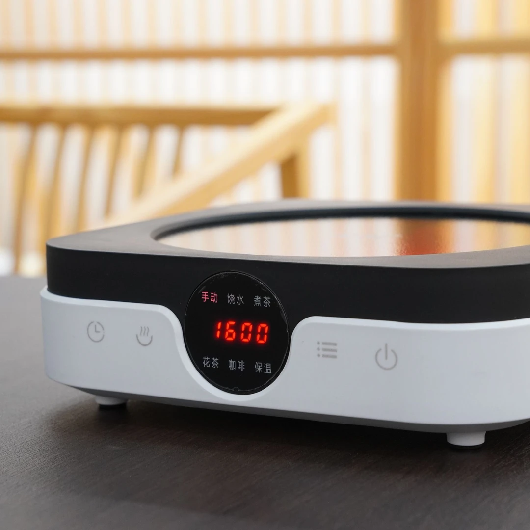 新款1600W戈米电陶炉煮茶家用烧水小型迷你静音电陶炉