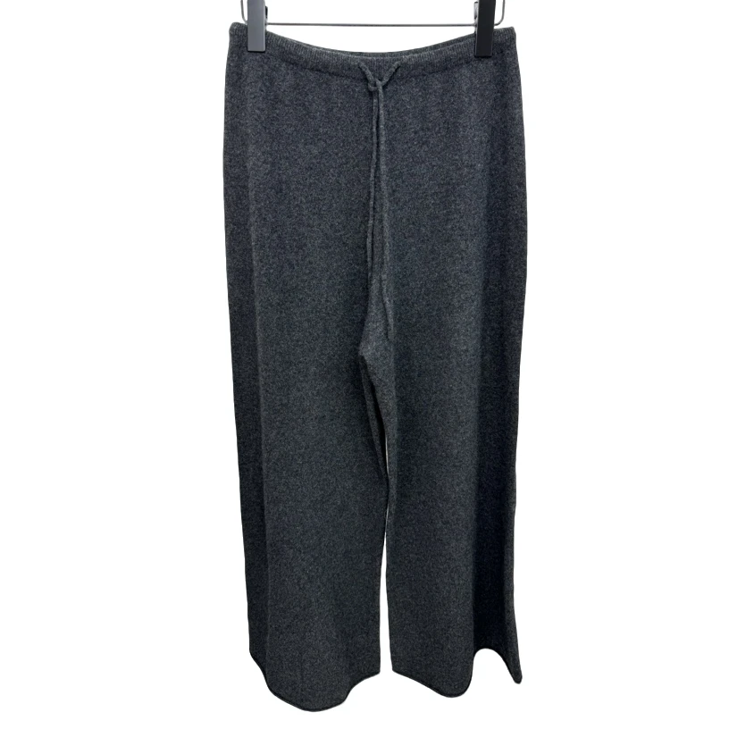 简约舒适阔腿裤针织时尚百搭保暖休闲均码轻奢直筒设计师女士