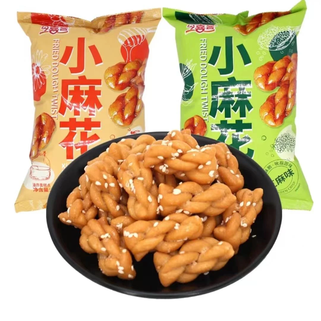 今喜客馋嘴小麻花解馋网红零食品小吃休闲充饥夜宵整箱办公室推荐