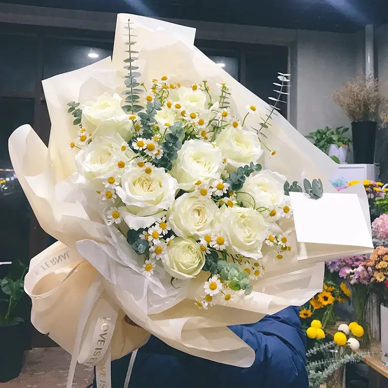 【白月光ღ】11朵白玫瑰·送爱人朋友生日鲜花·礼物推荐·外卖上门到家