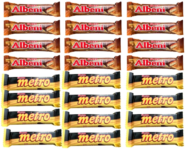 优客牌阿乐巴尼牛奶夹心饼干albeni +metro  包邮