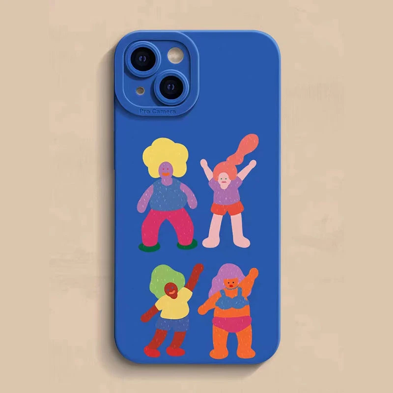 适用苹果15手机壳14promax保护套12pro硅胶11防摔13软壳7/8p可爱6