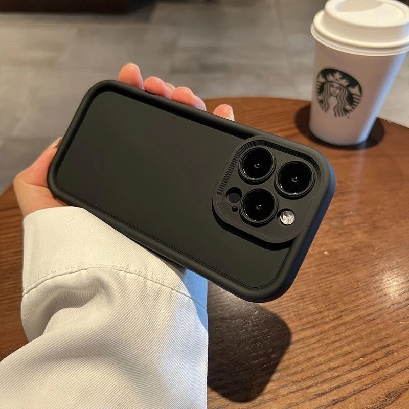苹果15手机壳多巴胺高级磨砂肤感iphone13/14promax防摔12/11女软