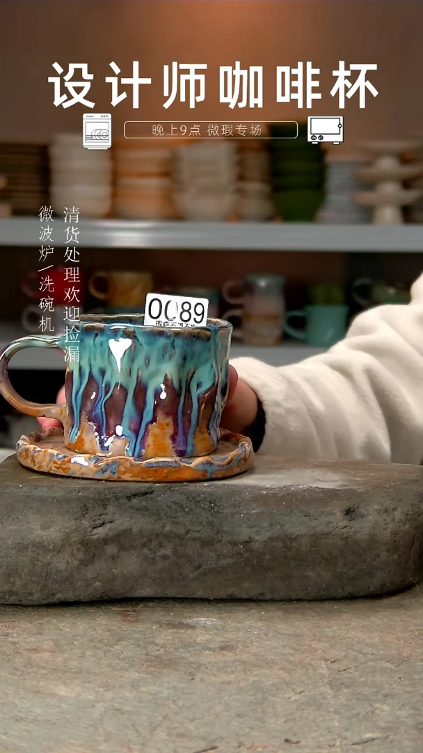 【闪购商品】089孤品设计师陶艺清货介意勿拍