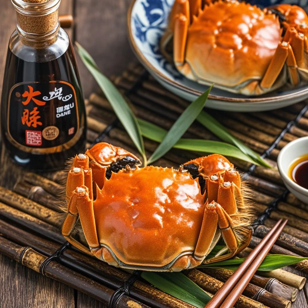 大通湖大闸蟹5两公+4两母到手8只/10只鲜活现发