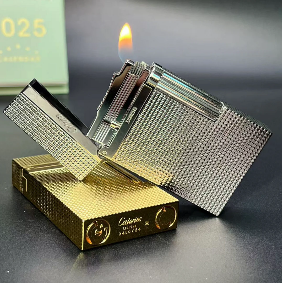 calories卡路朗声打火机充气巴黎钉小标钢音朗声清脆火机男友礼物